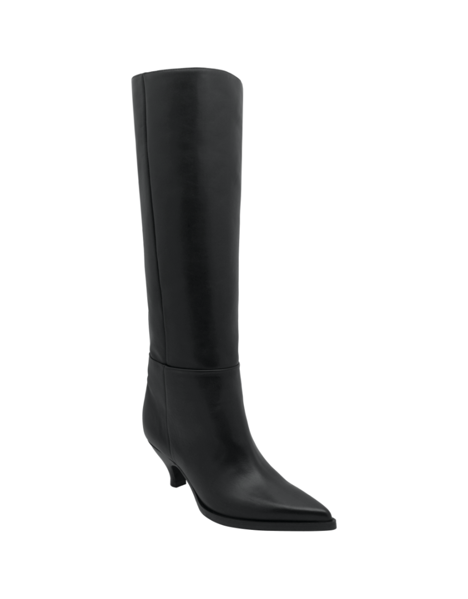 ElenaIachi ElenaIachi EI59S Black Knee Boot With Back Zipper 4351