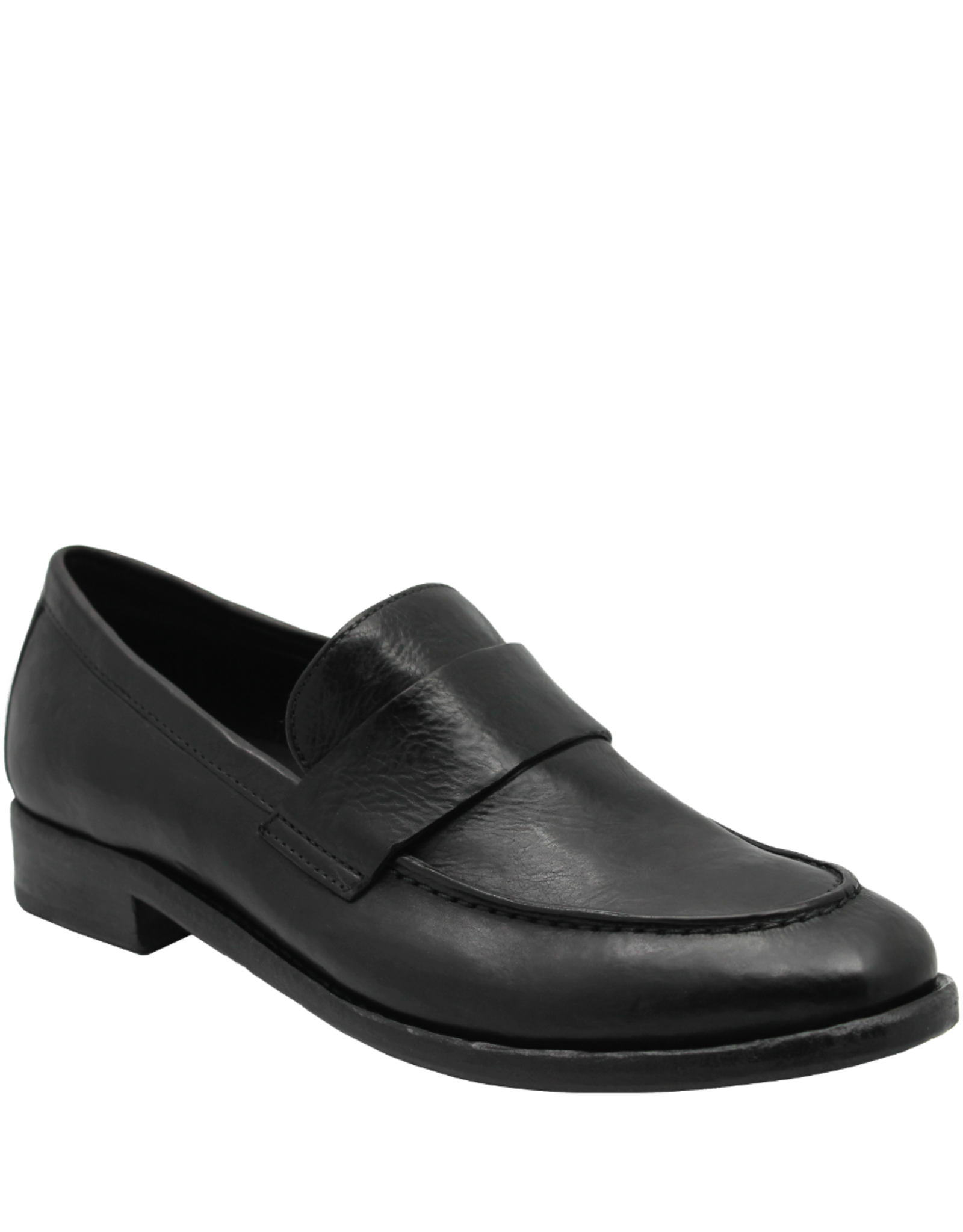 King King K2E  Black Calf Classic Loafer 1362