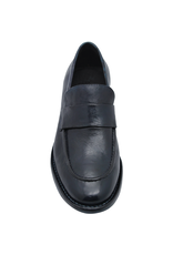 King King K1A Navy Calf Classic Loafer 1362