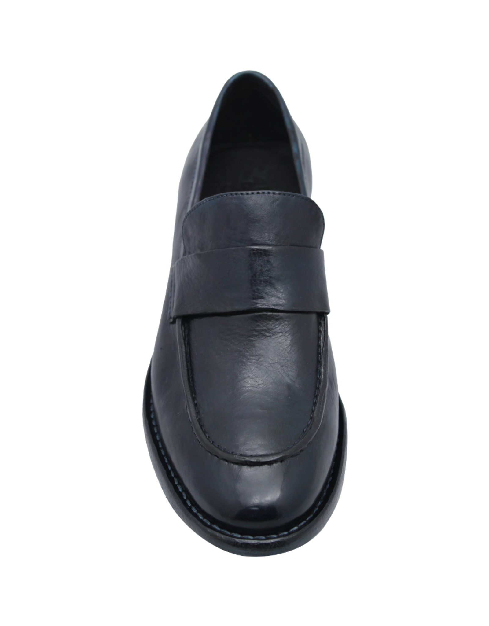 King King K1A Navy Calf Classic Loafer 1362