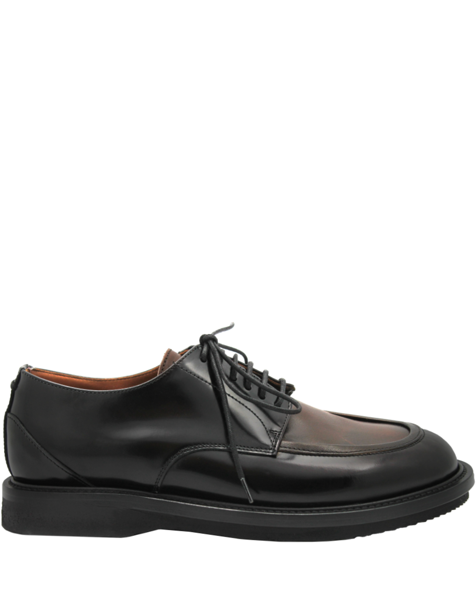 Pantanetti Pantanetti P1 Black With Brown Lace-up 1923