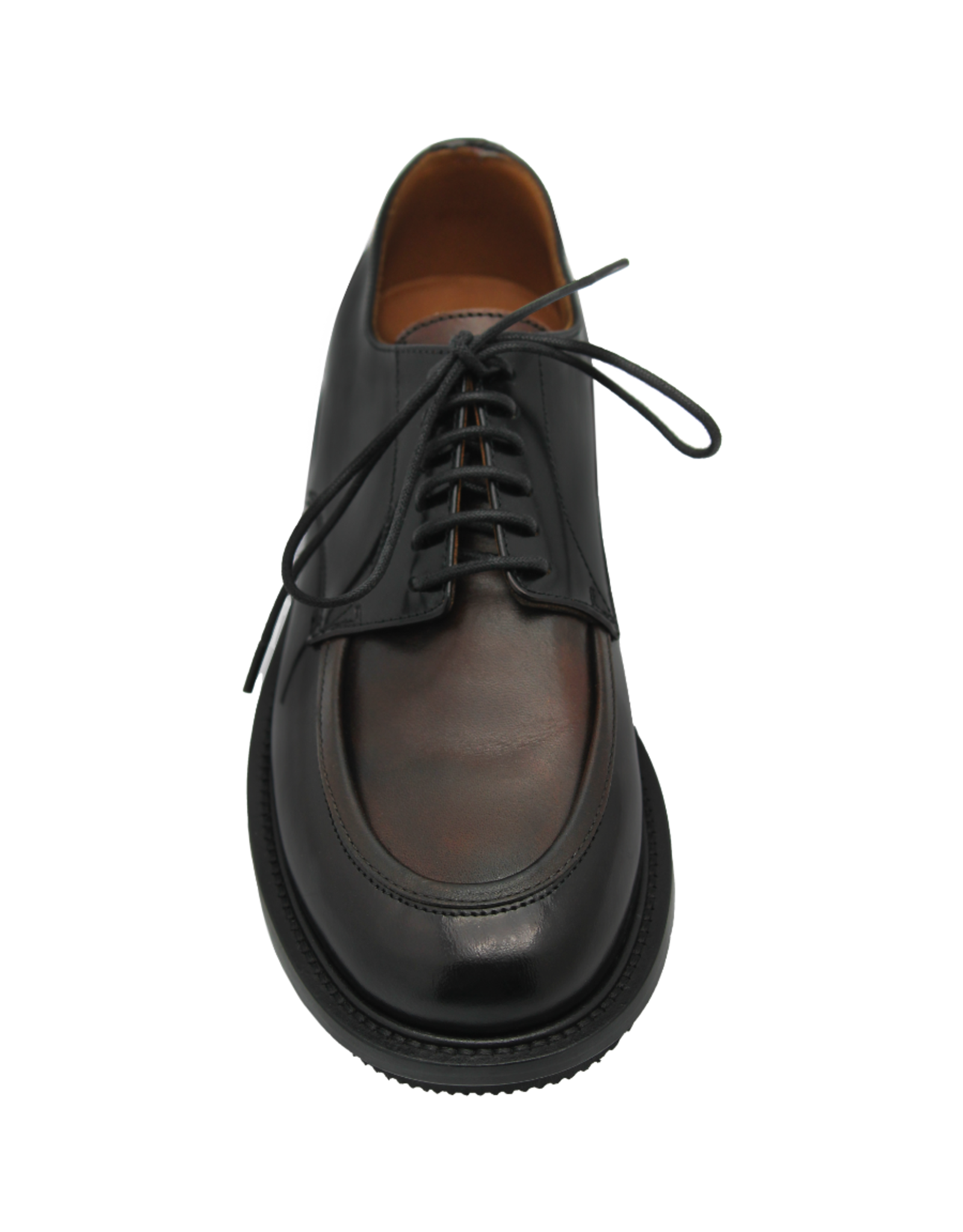 Pantanetti Pantanetti P1 Black With Brown Lace-up 1923