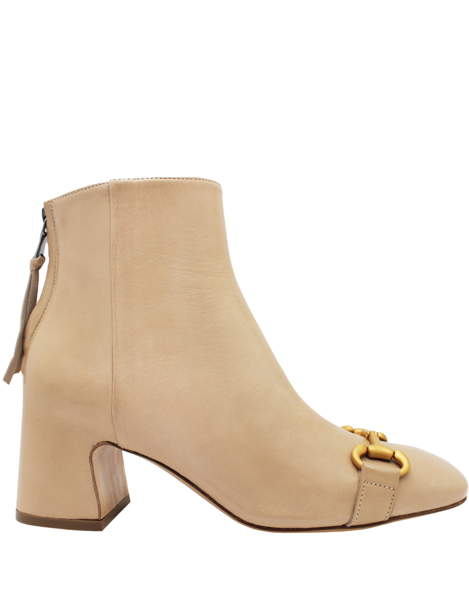MaraBini MaraBini M10L Beige Ankle Boot With Bit 9974