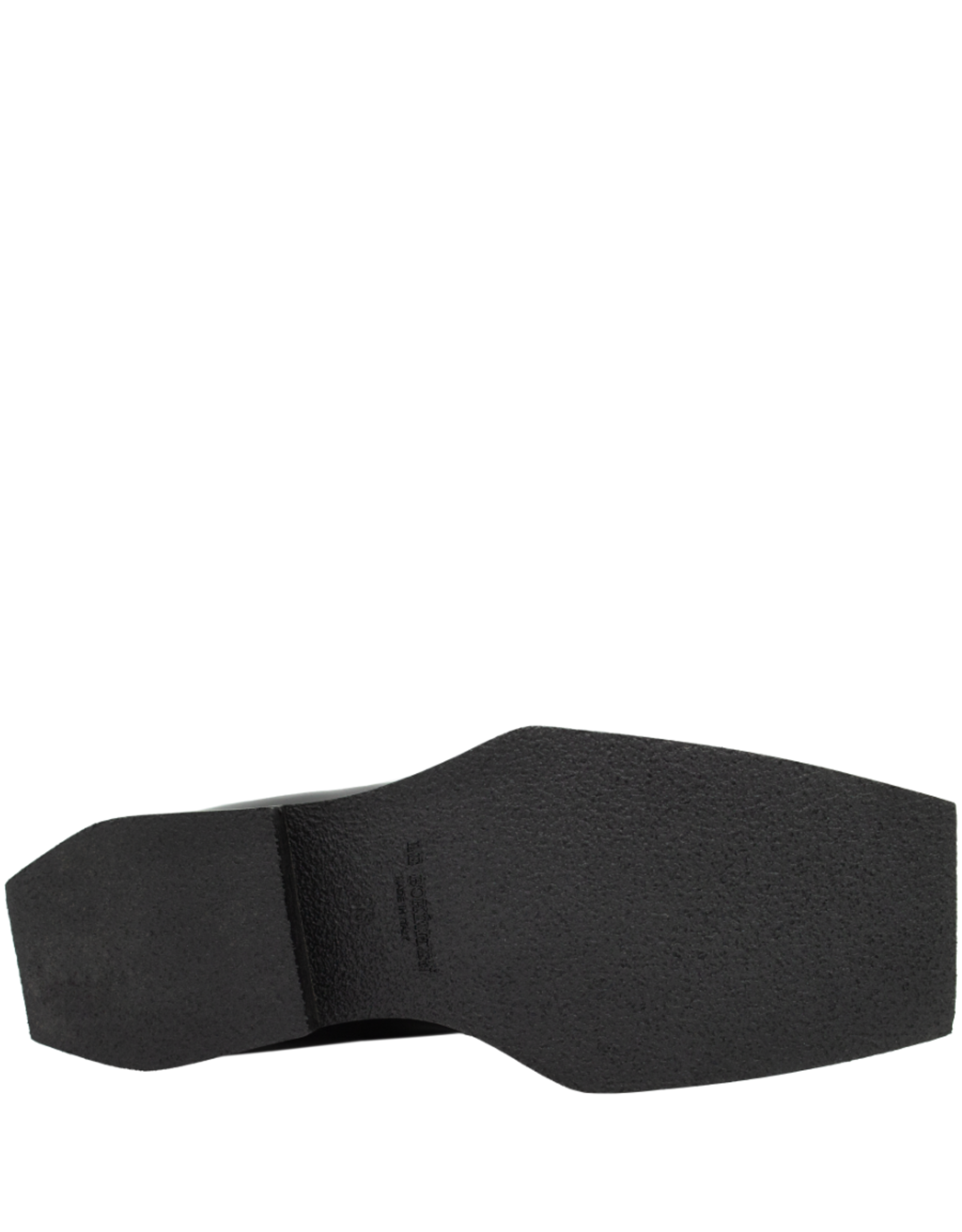 LeBohemien LeBohemien B3A Black Multi Texture Lace-Up Boot BaBa