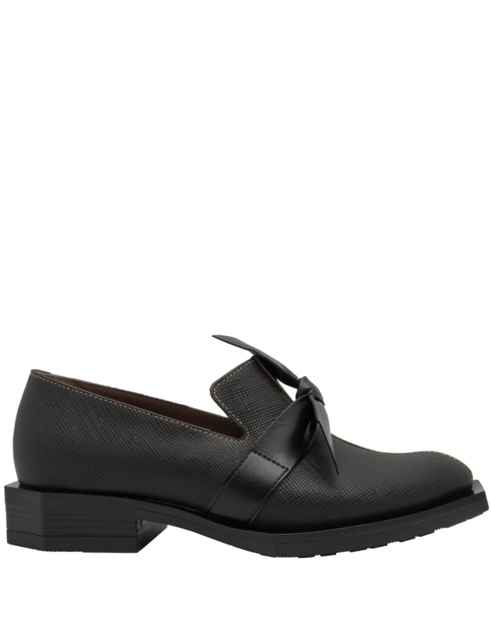 LeBohemien LeBohemien B3D Black With Taupe Loafer With Tie Hope