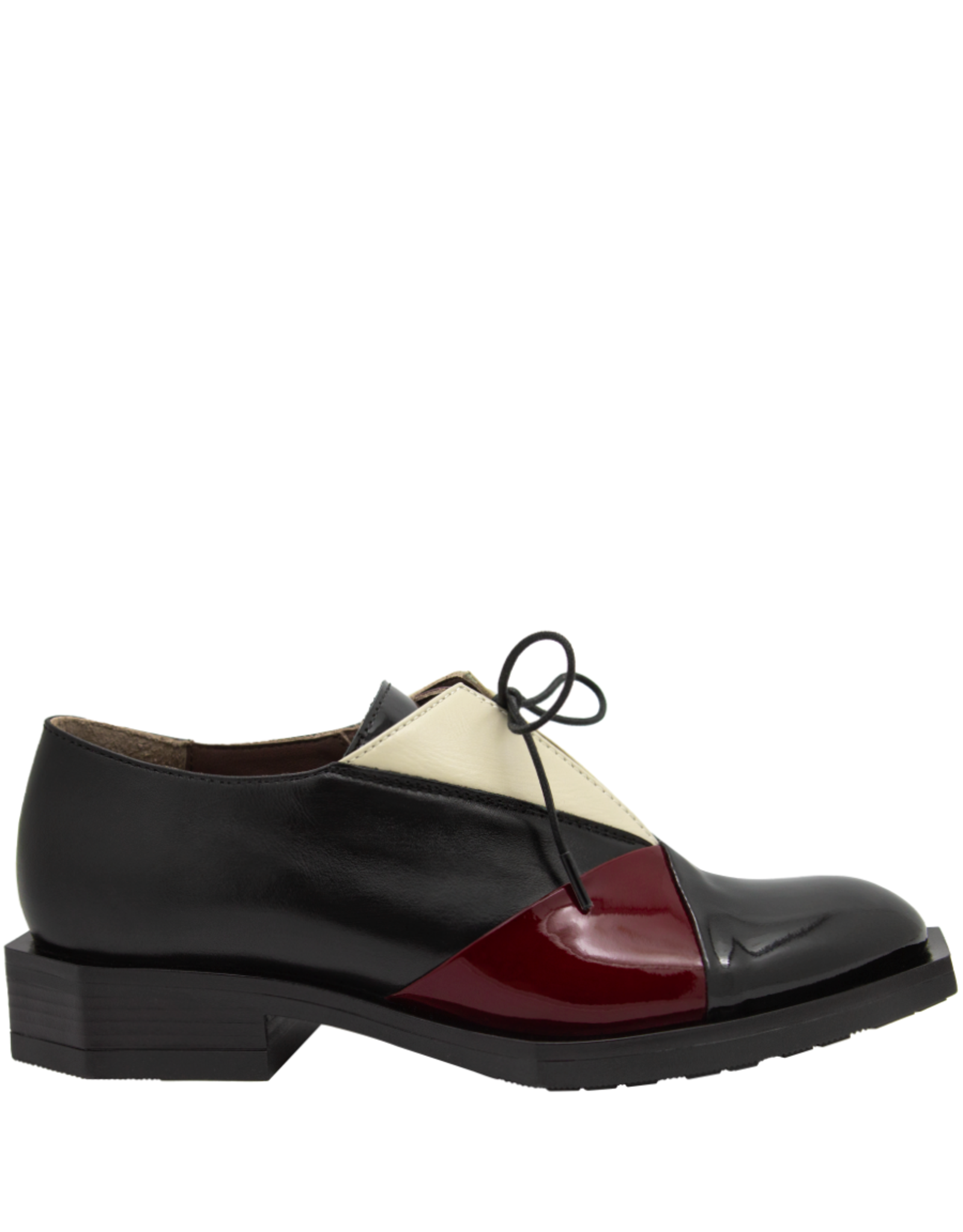 LeBohemien LeBohemien LB3F Black/Red/Beige Oxford QuQu