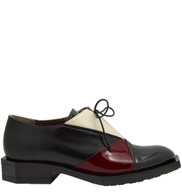 LeBohemien LeBohemien LB3F Black/Red/Beige Oxford QuQu