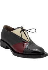 LeBohemien LeBohemien LB3F Black/Red/Beige Oxford QuQu