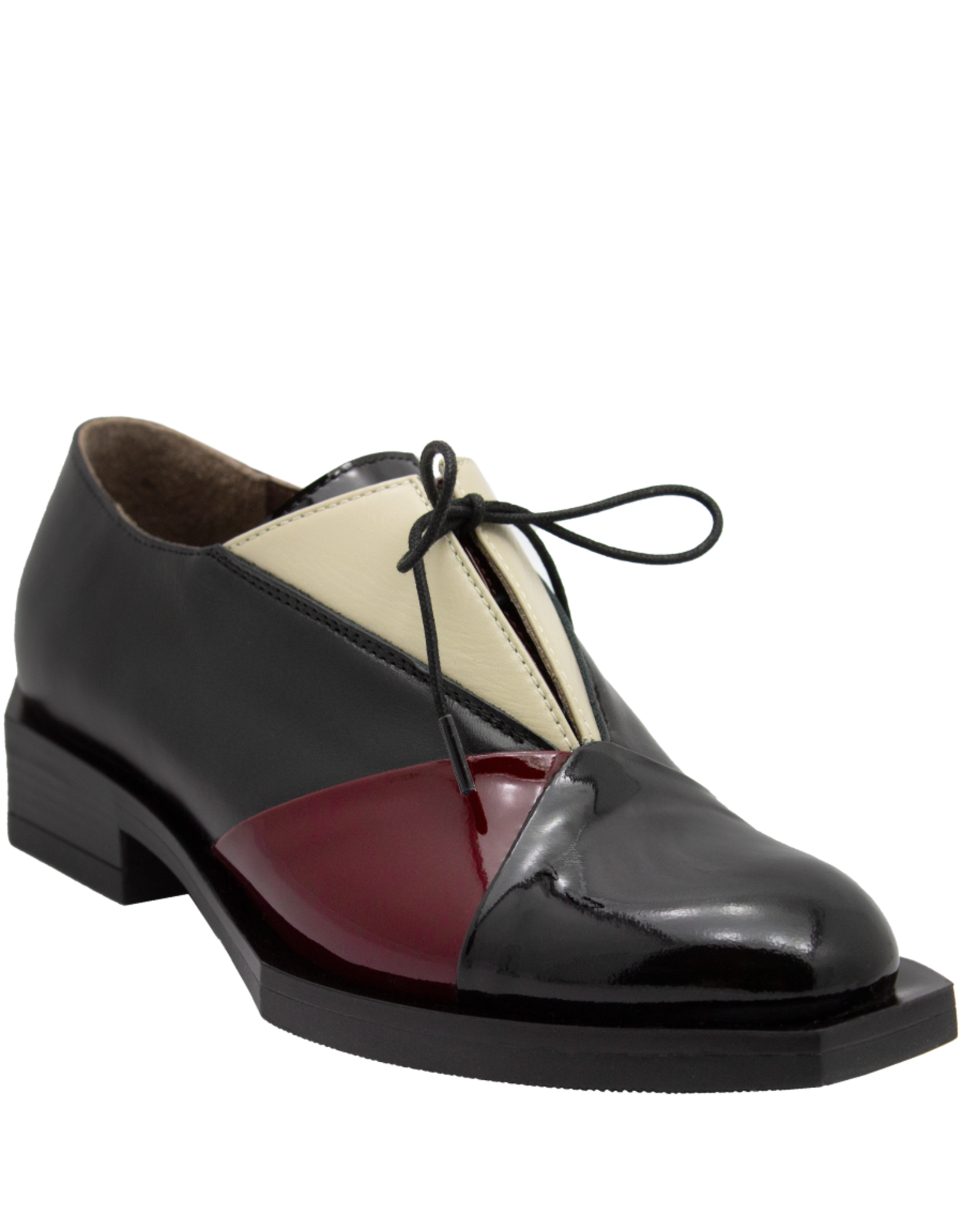 LeBohemien LeBohemien LB3F Black/Red/Beige Oxford QuQu