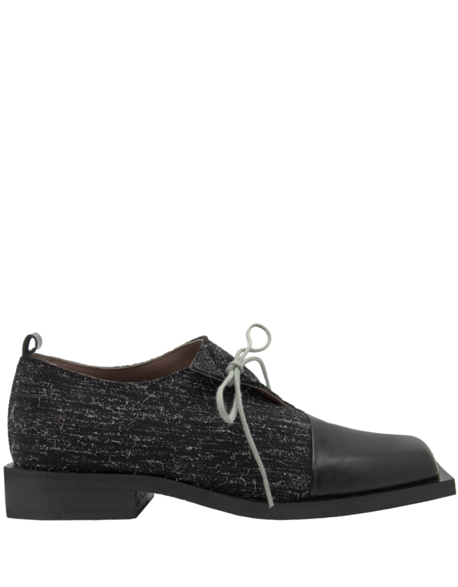 LeBohemien LeBohemien B3H Black Tec Oxford With Toe Cap Toffee