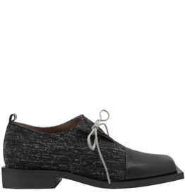 LeBohemien LeBohemien LB3H Black Tec Oxford With Toe Cap Toffee