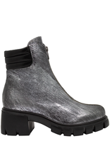 Now Now N47C Silver Crackle Tread Sole W? Top Zipper 9254