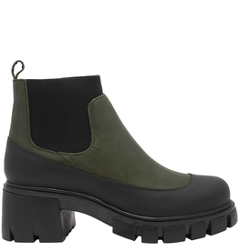 Now Now N47D Black Low Chelsea W/ Green  9261