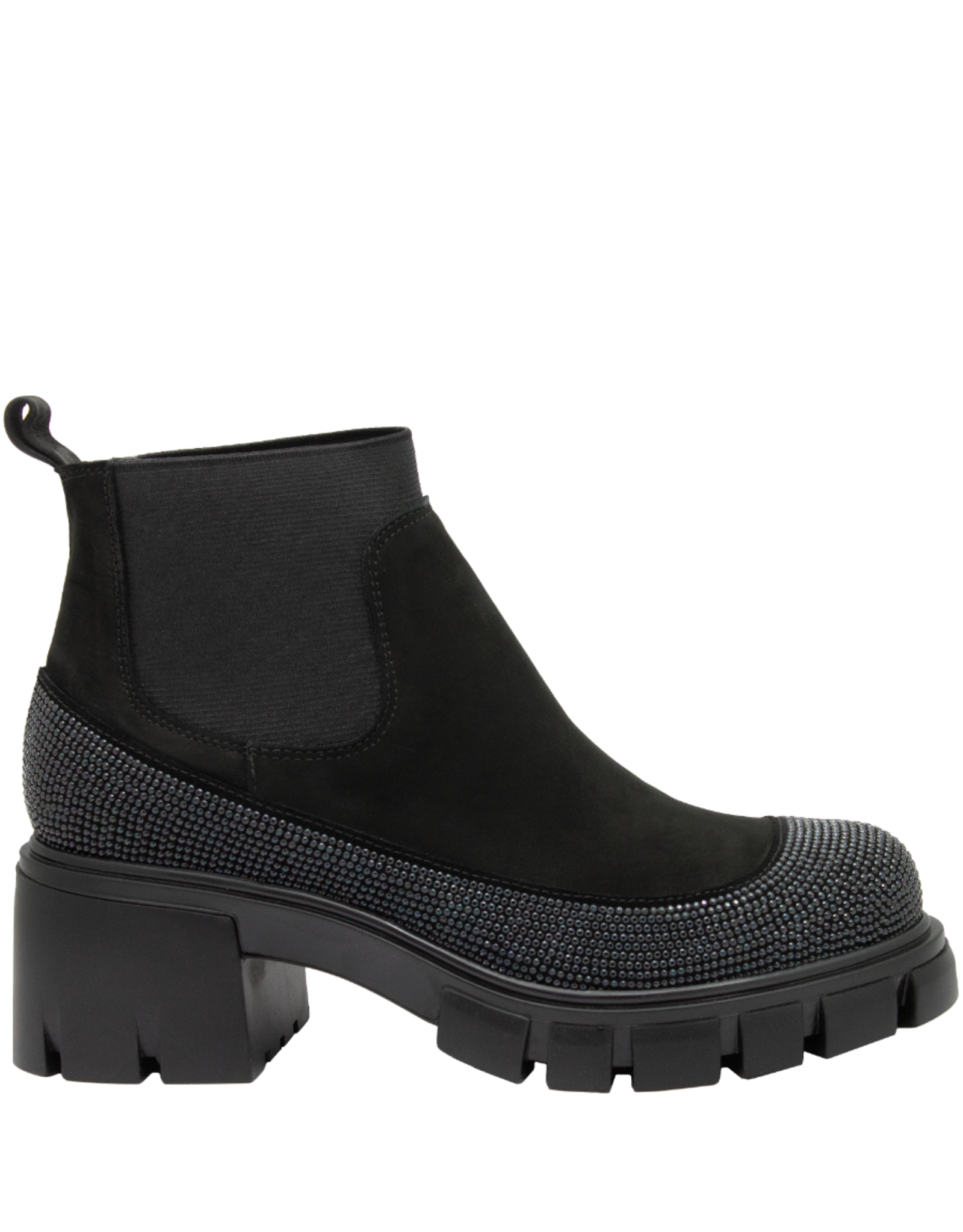 Now Now N47E Black Suede Low Chelsea 9263