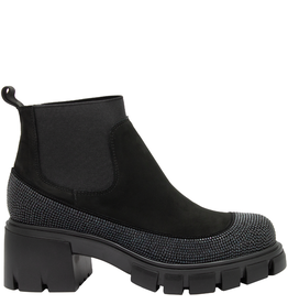 Now Now N47E Black Suede Low Chelsea 9263