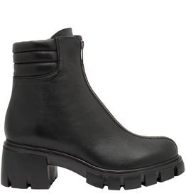 Now Now N47B Black Tread Sole With Top Zipper 9254