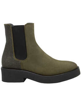 Now Now N47J Olive Suede Flat Boot 9324