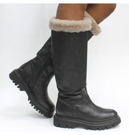 Now Now N47K Black Mid-Calf  Wool Lining 9367
