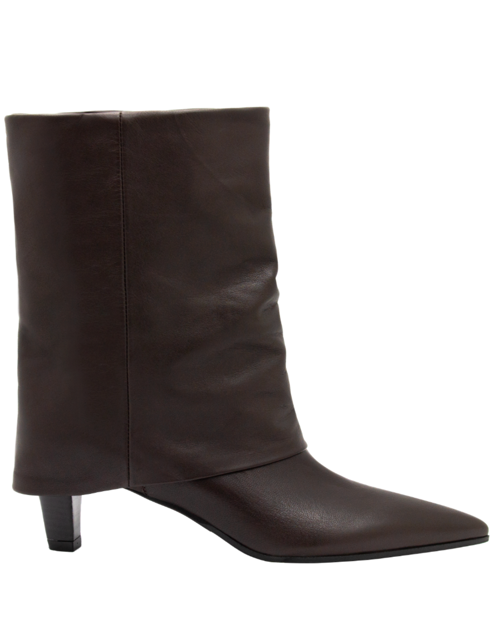 Now Now N47S Brown Cuff Boot Point Toe 9544
