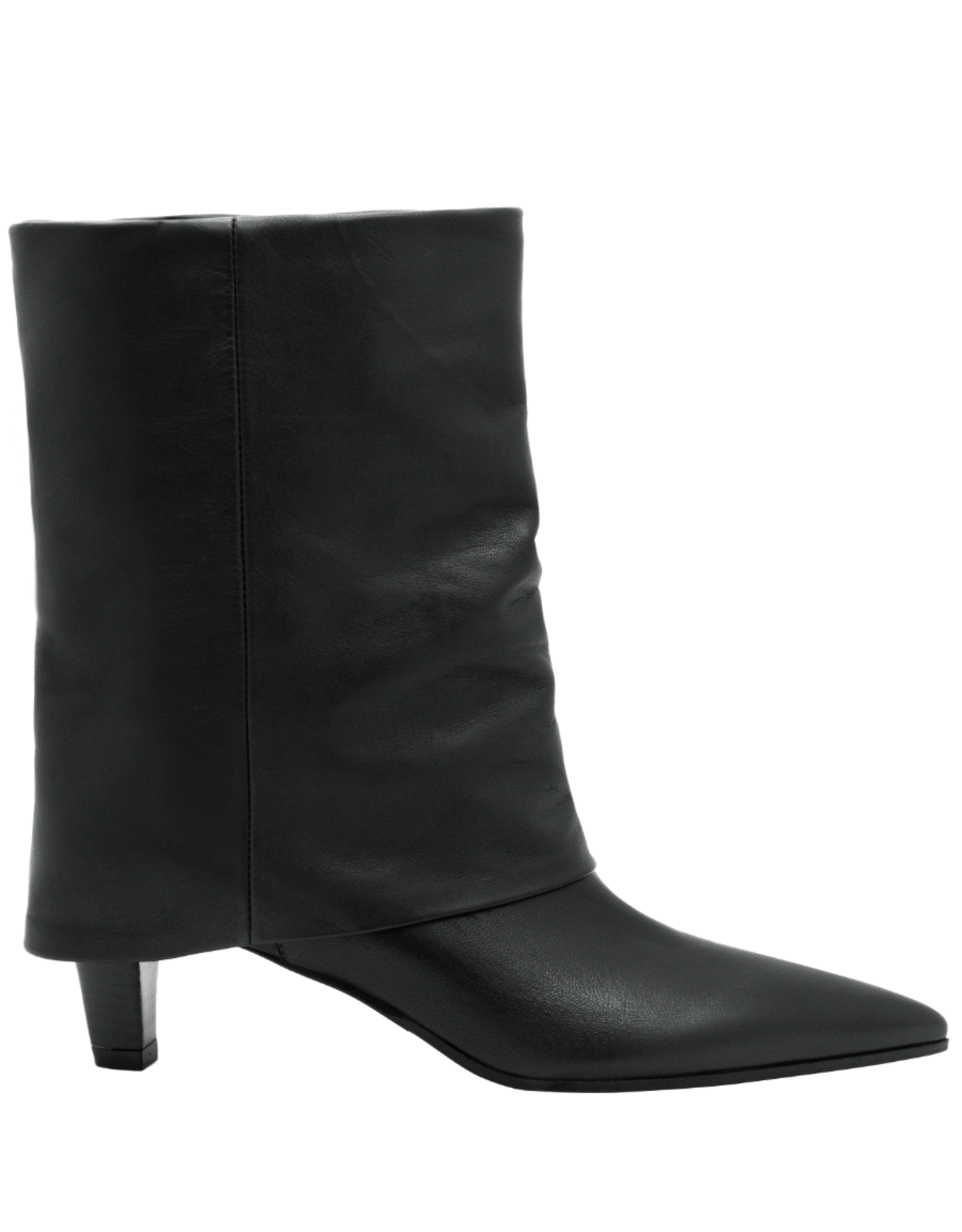 Now Now N47T Black Cuff Boot Point Toe 9544