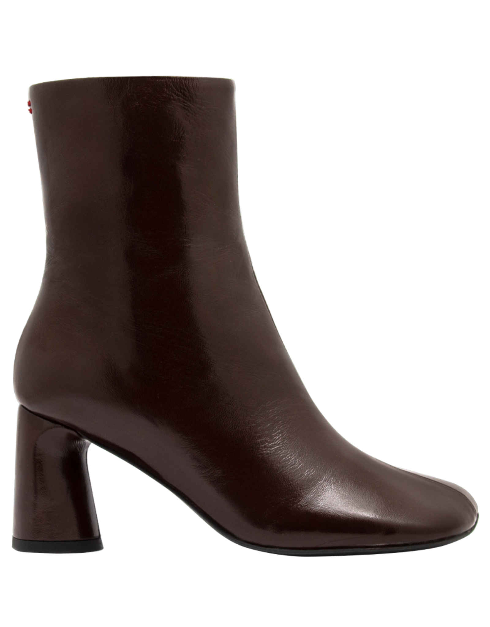 Halmanera Halmanera H50G Brown Glaze Boot High Heel 1004