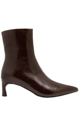 Halmanera Halmanera H50L Brown Glaze Point Toe Boot 1007
