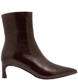 Halmanera Halmanera H50L Brown Glaze Point Toe Boot 1007