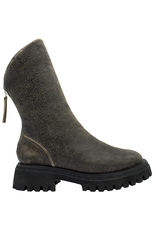Halmanera Halmanera H50S Brown Retro / Wool Back Zip Boot Tread Sole 1010