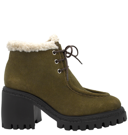 Halmanera Halmanera H50Y Brown Suede Lace-Up Wool Lining 1014
