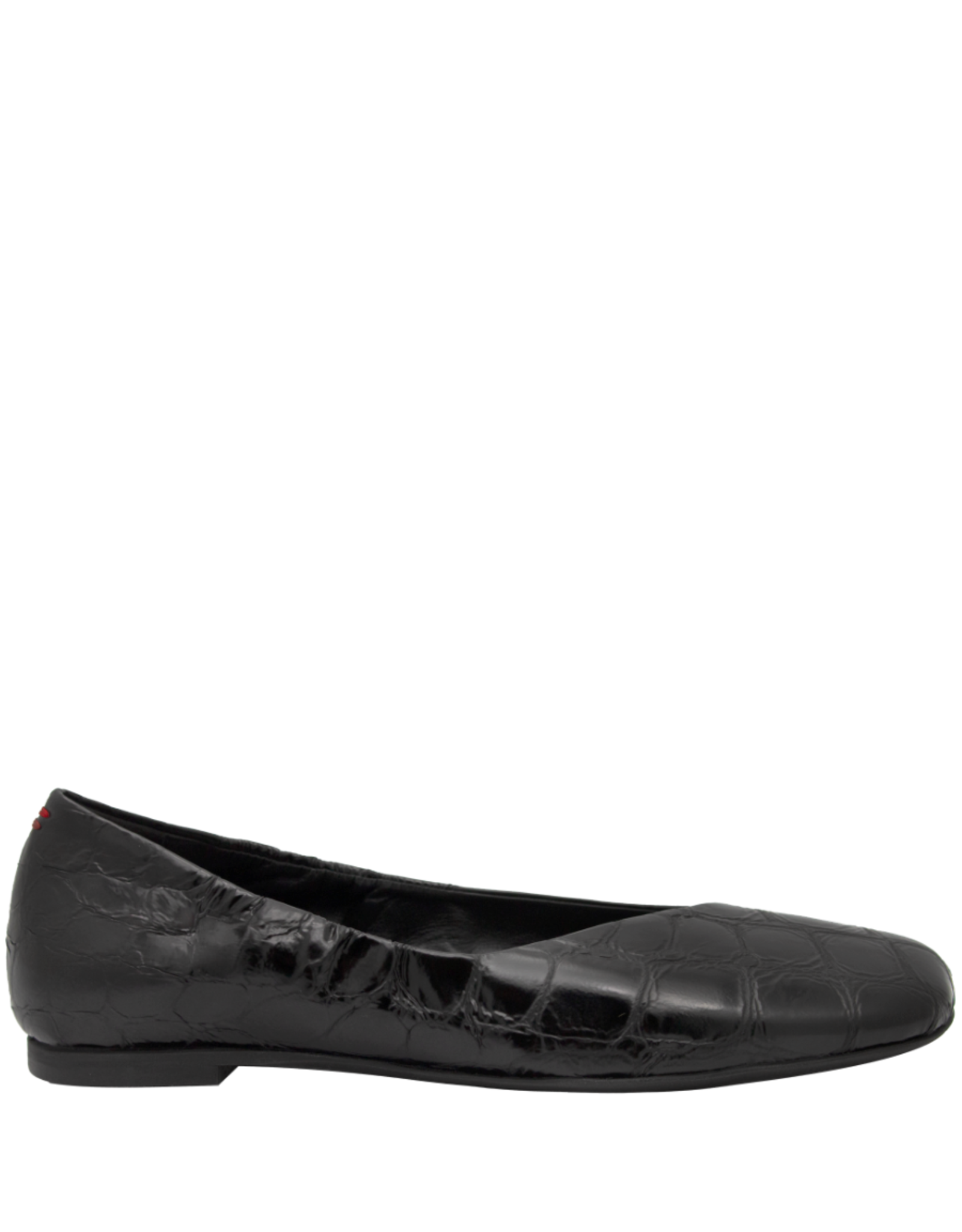 Halmanera Halmanera H51 Black Croco Asymmetric  Ballerina 1015