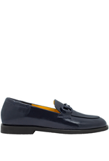 MaraBini MaraBini M13G Blue Glaze Flat Loafer With Bit 1033