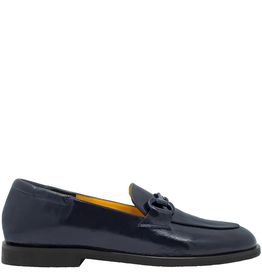 MaraBini MaraBini M13G Blue Glaze Flat Loafer With Bit 1033