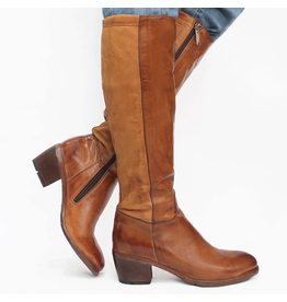 LeMargo LeMargo LE3E  Cognac Knee Boot /Stretch Panel  Lucy