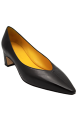 MaraBini MaraBini M13O Black Kitten Heel Pump 1038