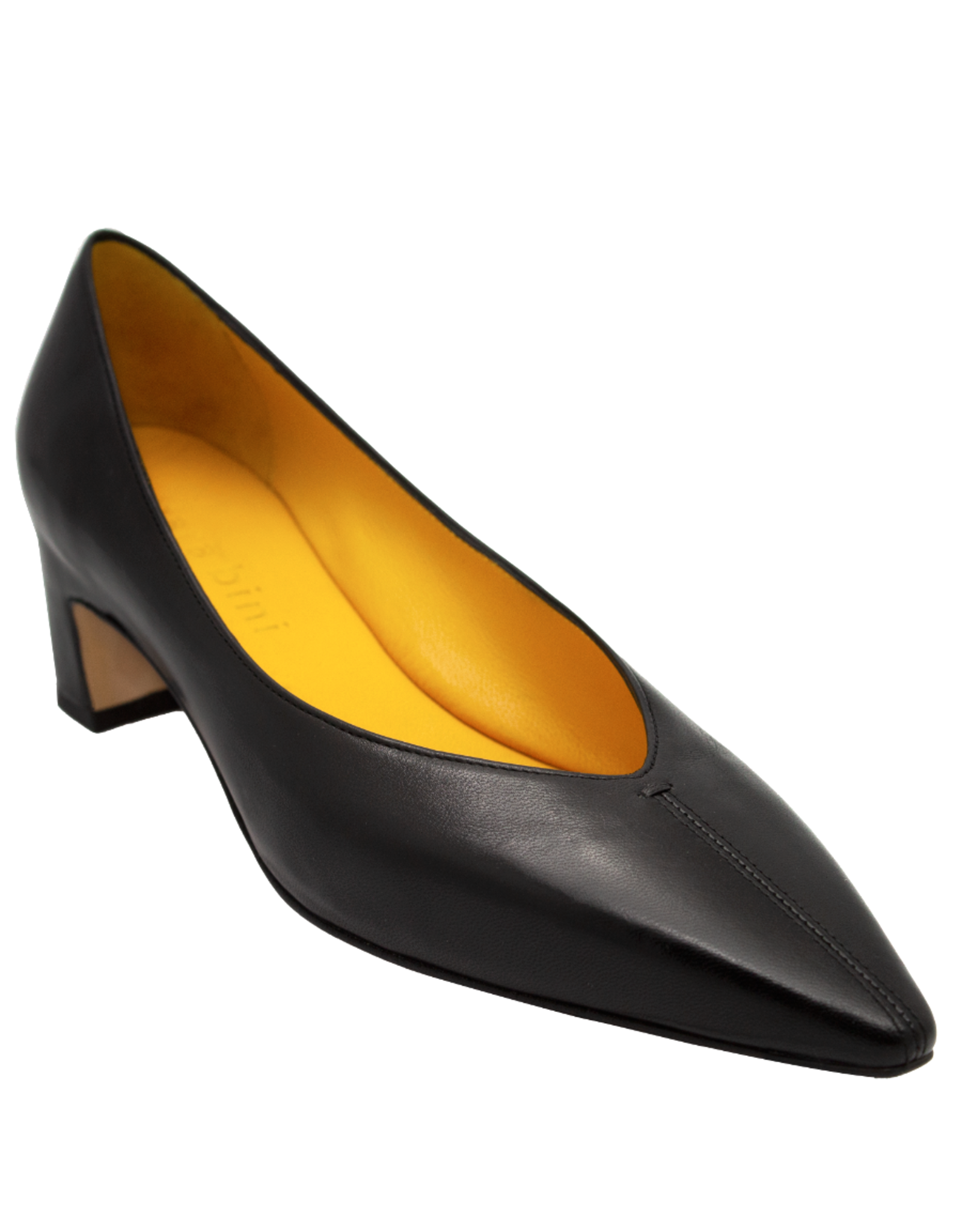 MaraBini MaraBini M13O Black Kitten Heel Pump 1038