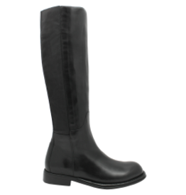 LeMargo LeMargo LE4F Black Calf Knee Boot Stretch Nappa Keely
