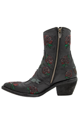 FauzianJeunesse FauzianJeunesse FJ39  Black Embroidered LOVE/HATE Boot 3251
