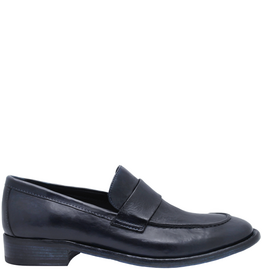 King King K1A Navy Calf Classic Loafer 1362