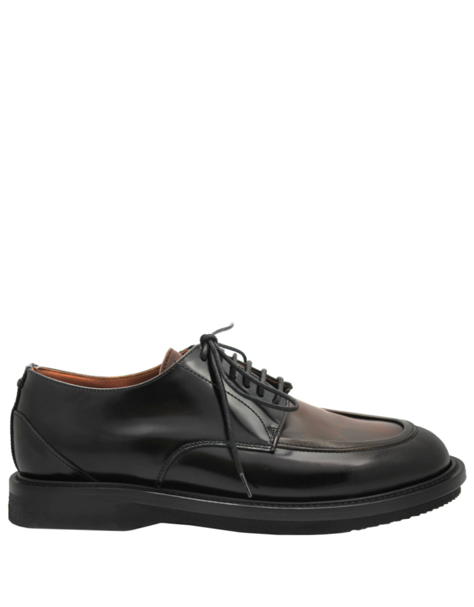 Pantanetti Pantanetti P1 Black With Brown Lace-up 1923