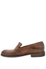 LeMargo LeMargo LE4B Cognac Loafer With Woven Detail Carmen