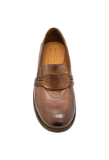 LeMargo LeMargo LE4B Cognac Loafer With Woven Detail Carmen