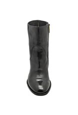 LeMargo LeMargo LE3M Black Mid Calf Boot With Side Zipper Dafne