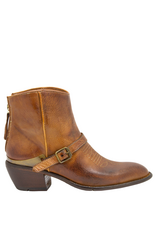 LeMargo LeMargo LE4D Cognac Buckle Detailed Western Boot Kimmy