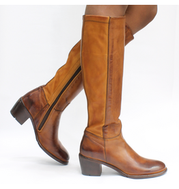 LeMargo LeMargo LE3E  Cognac Knee Boot /Stretch Panel  Lucy