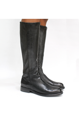 LeMargo LeMargo LE4F Black Calf Knee Boot Stretch Nappa Keely