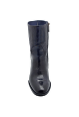 LeMargo LeMargo LE3N Navy Mid Calf Boot With Side Zipper Dafne