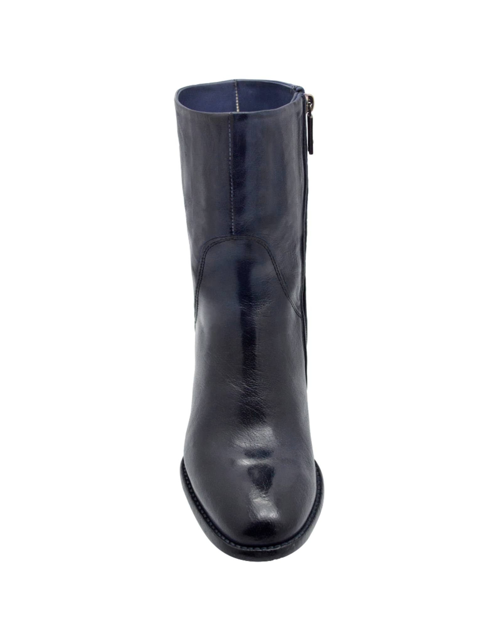 LeMargo LeMargo LE3N Navy Mid Calf Boot With Side Zipper Dafne