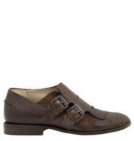 MLO MLO ML1A Coffee Monk Strap Shoe 7506