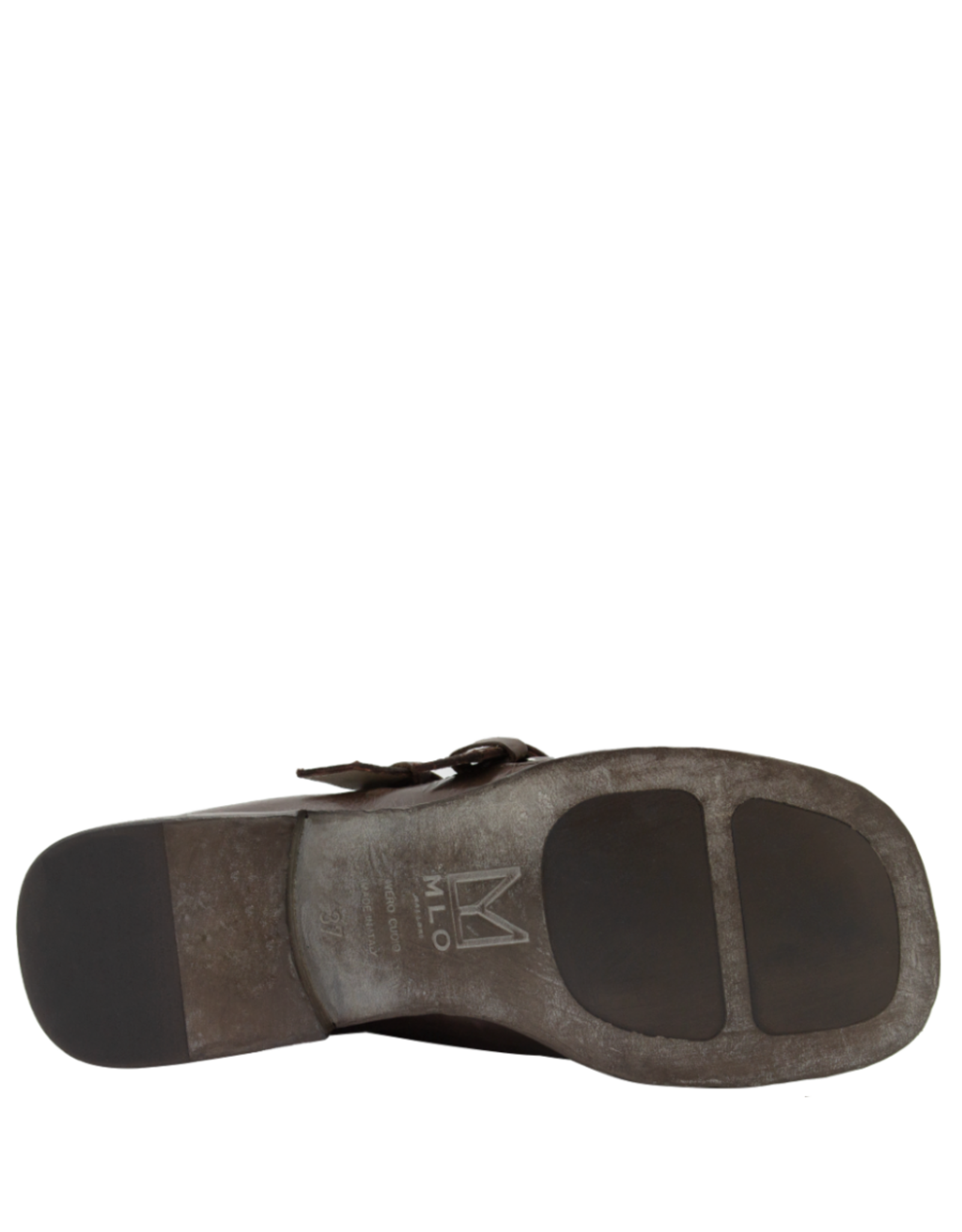 MLO MLO ML1A Coffee Monk Strap Shoe 7506