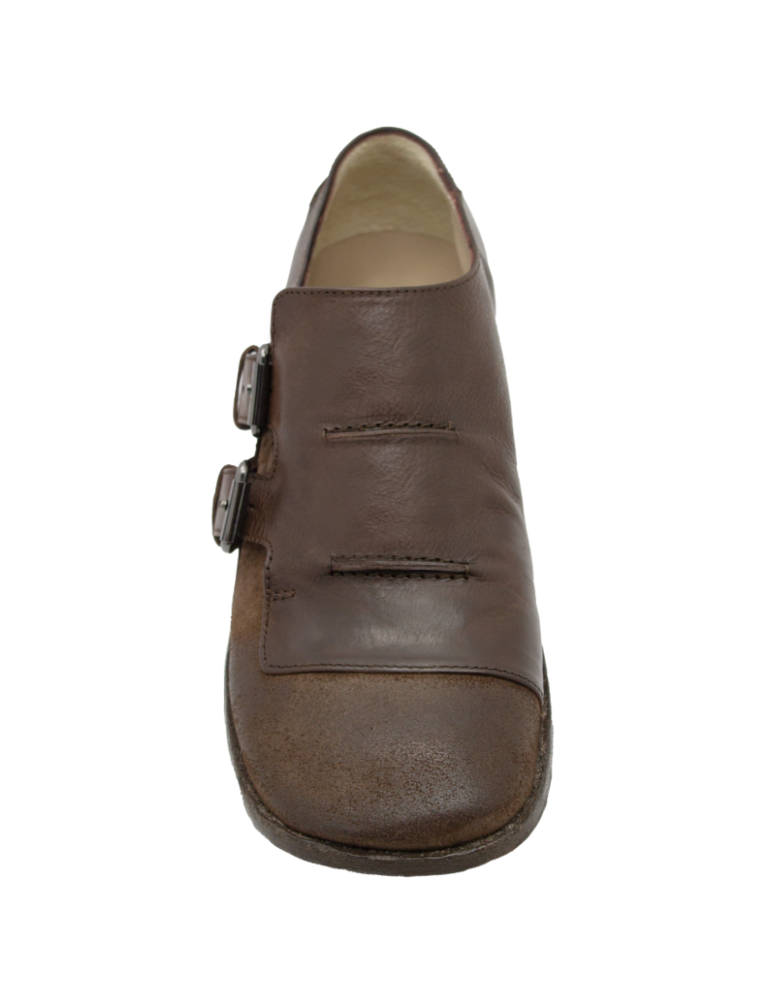 MLO MLO ML1A Coffee Monk Strap Shoe 7506